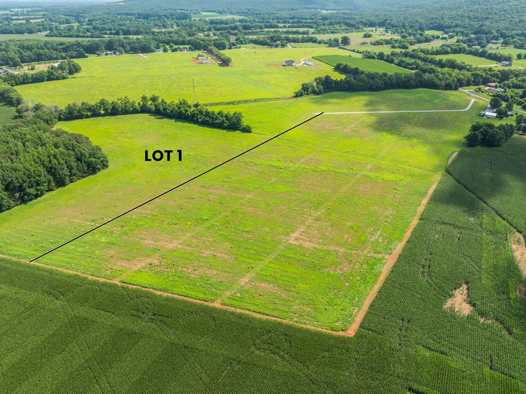21.6 Acres of Recreational & Residential Land for Sale in Decherd, Tennessee