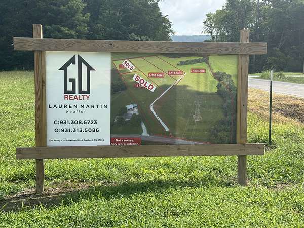 21.6 Acres of Recreational & Residential Land for Sale in Decherd, Tennessee