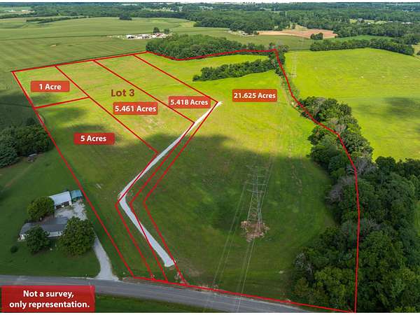 5.46 Acres of Residential Land for Sale in Decherd, Tennessee