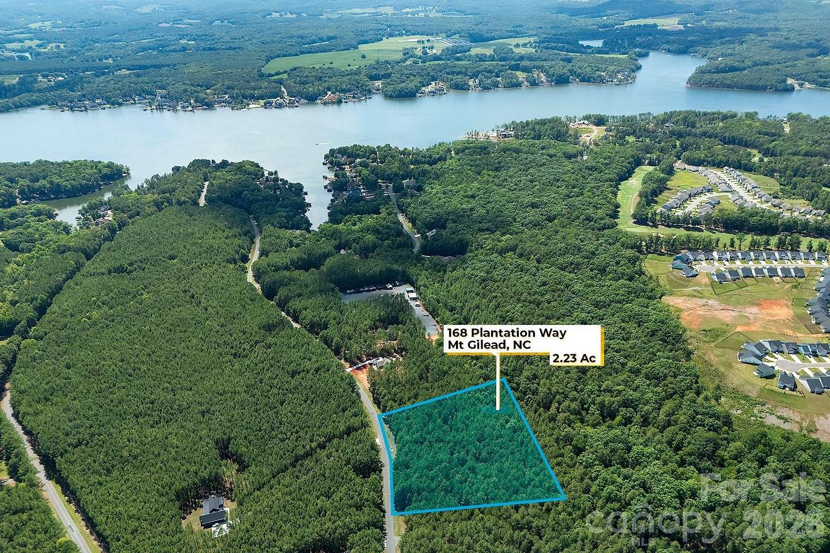 2.23 Acres of Residential Land for Sale in Mount Gilead, North Carolina