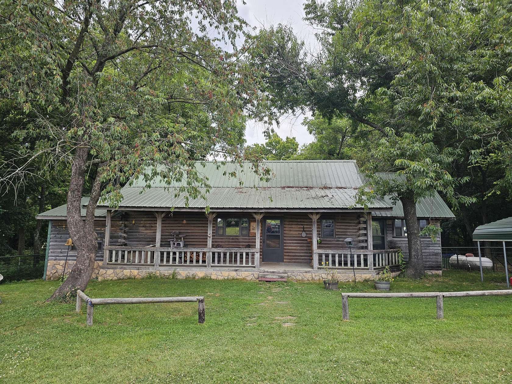 24.6 Acres of Agricultural Land with Home for Sale in Rocky Comfort, Missouri