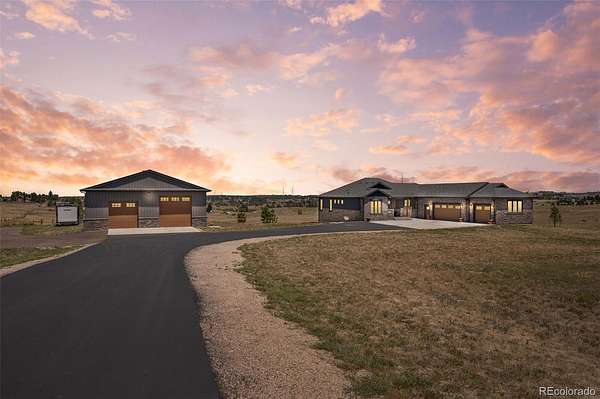 10.2 Acres of Land with Home for Sale in Parker, Colorado