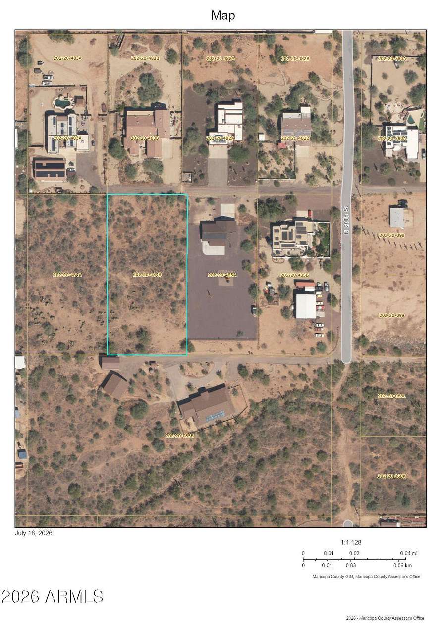 1.25 Acres of Residential Land for Sale in New River, Arizona