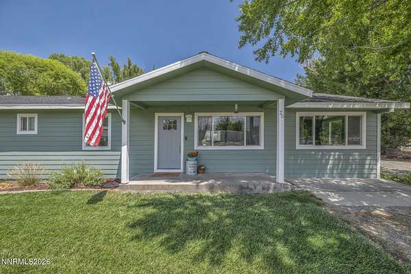 1.55 Acres of Land with Home for Sale in Yerington, Nevada