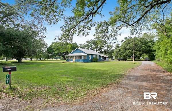 2.63 Acres of Land with Home for Sale in Summerdale, Alabama