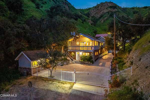 3 Acres of Land with Home for Sale in Kagel Canyon, California