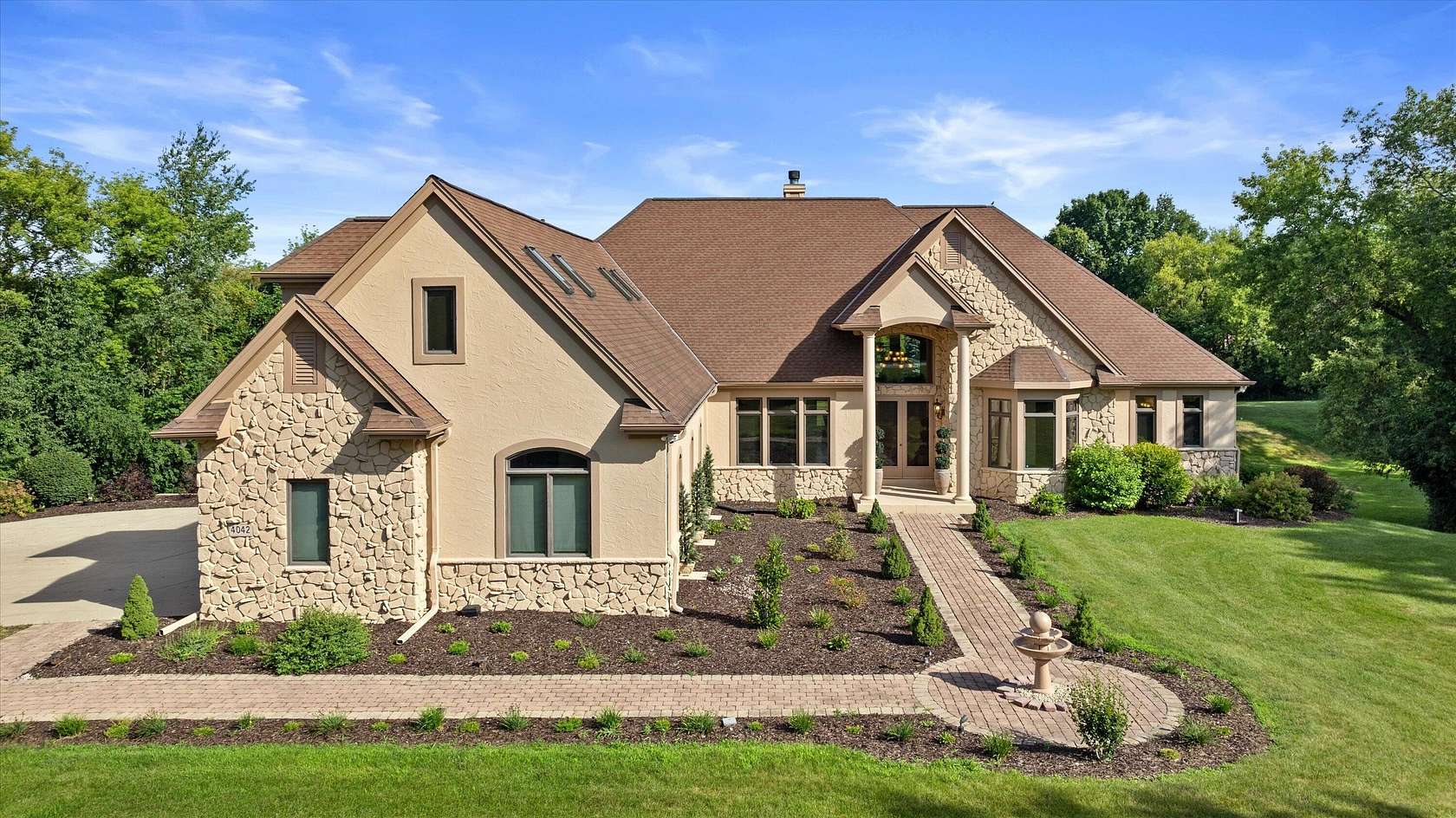 1.8 Acres of Land with Home for Sale in Hubertus, Wisconsin