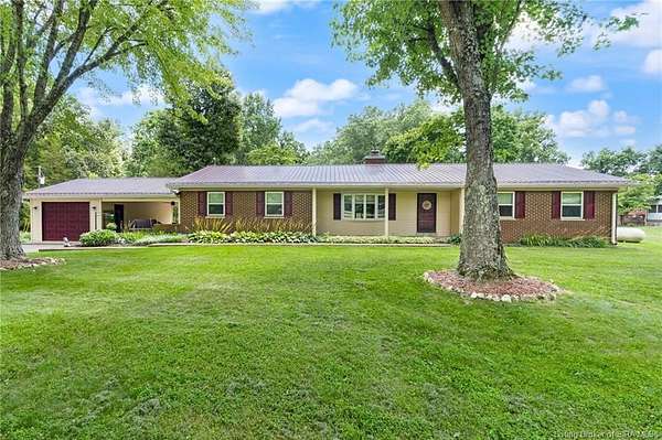 2 Acres of Land with Home for Sale in Corydon, Indiana