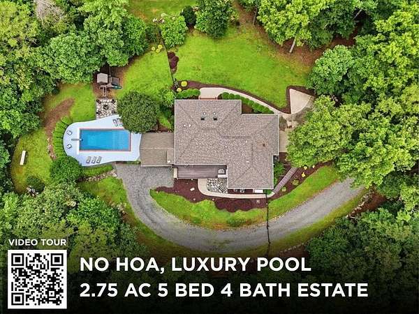 2.75 Acres of Land with Home for Sale in Ellijay, Georgia