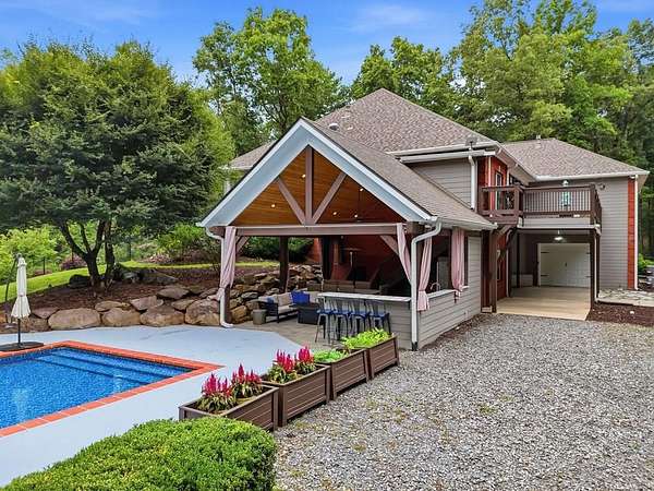 2.75 Acres of Land with Home for Sale in Ellijay, Georgia