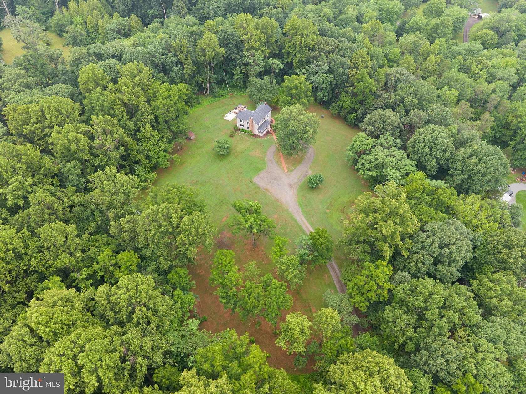 5 Acres of Land with Home for Sale in Midland, Virginia