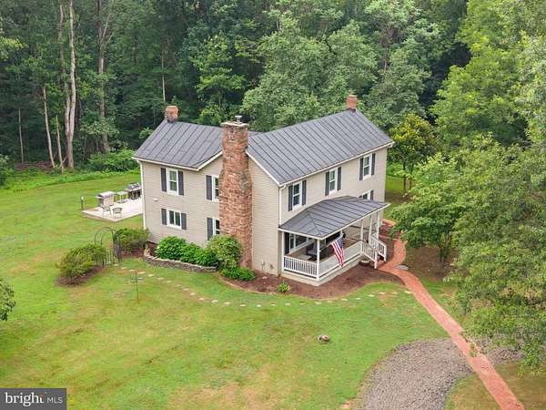 5 Acres of Land with Home for Sale in Midland, Virginia