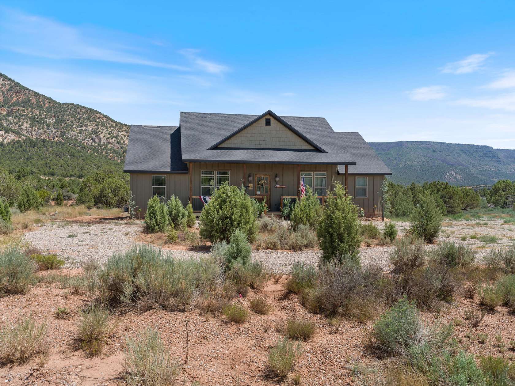 5 Acres of Land with Home for Sale in New Harmony, Utah