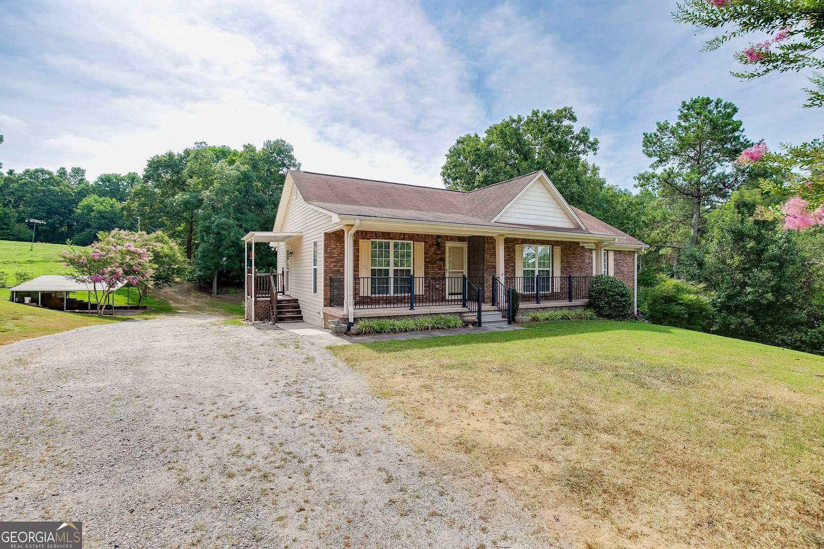 8.6 Acres of Land with Home for Sale in Clermont, Georgia