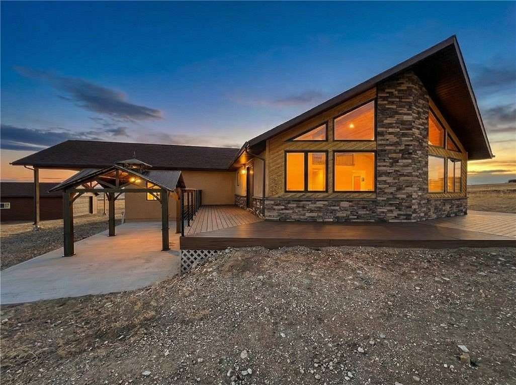 20.9 Acres of Recreational Land with Home for Sale in Belfry, Montana