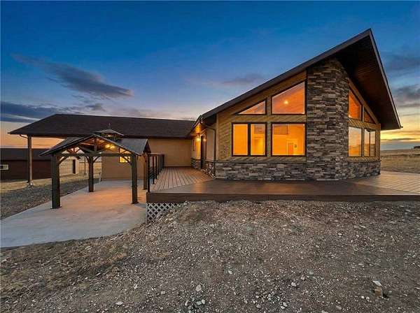 20.9 Acres of Recreational Land with Home for Sale in Belfry, Montana