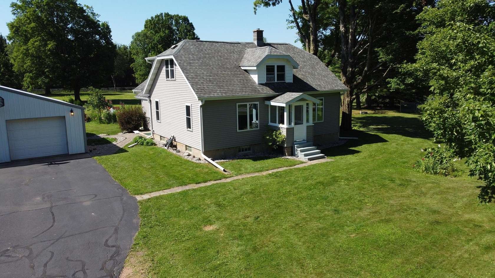 3 Acres of Land with Home for Sale in Antigo, Wisconsin