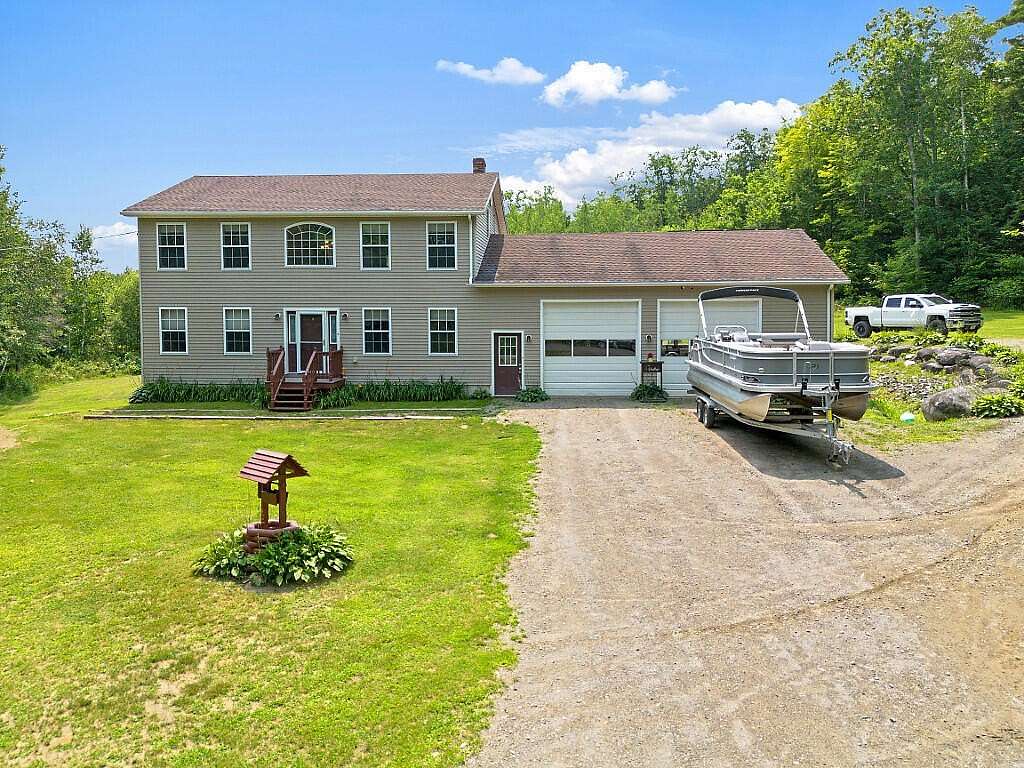 8 Acres of Land with Home for Sale in Rome, Maine