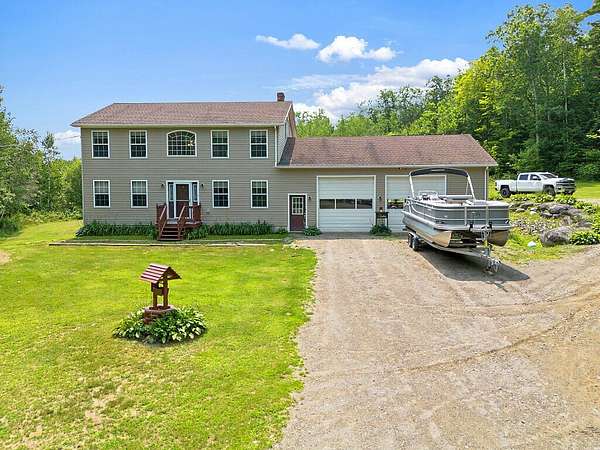 8 Acres of Land with Home for Sale in Rome, Maine