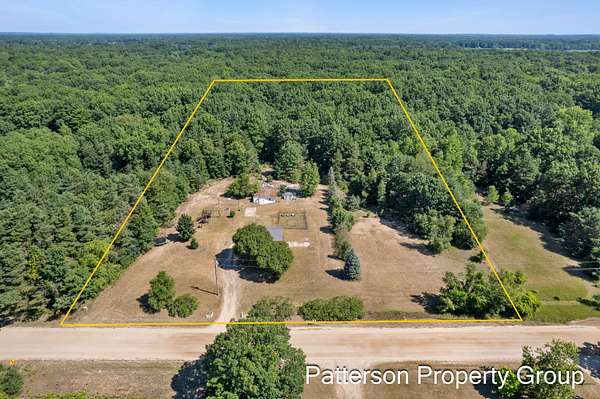 5.2 Acres of Land with Home for Sale in Ravenna, Michigan