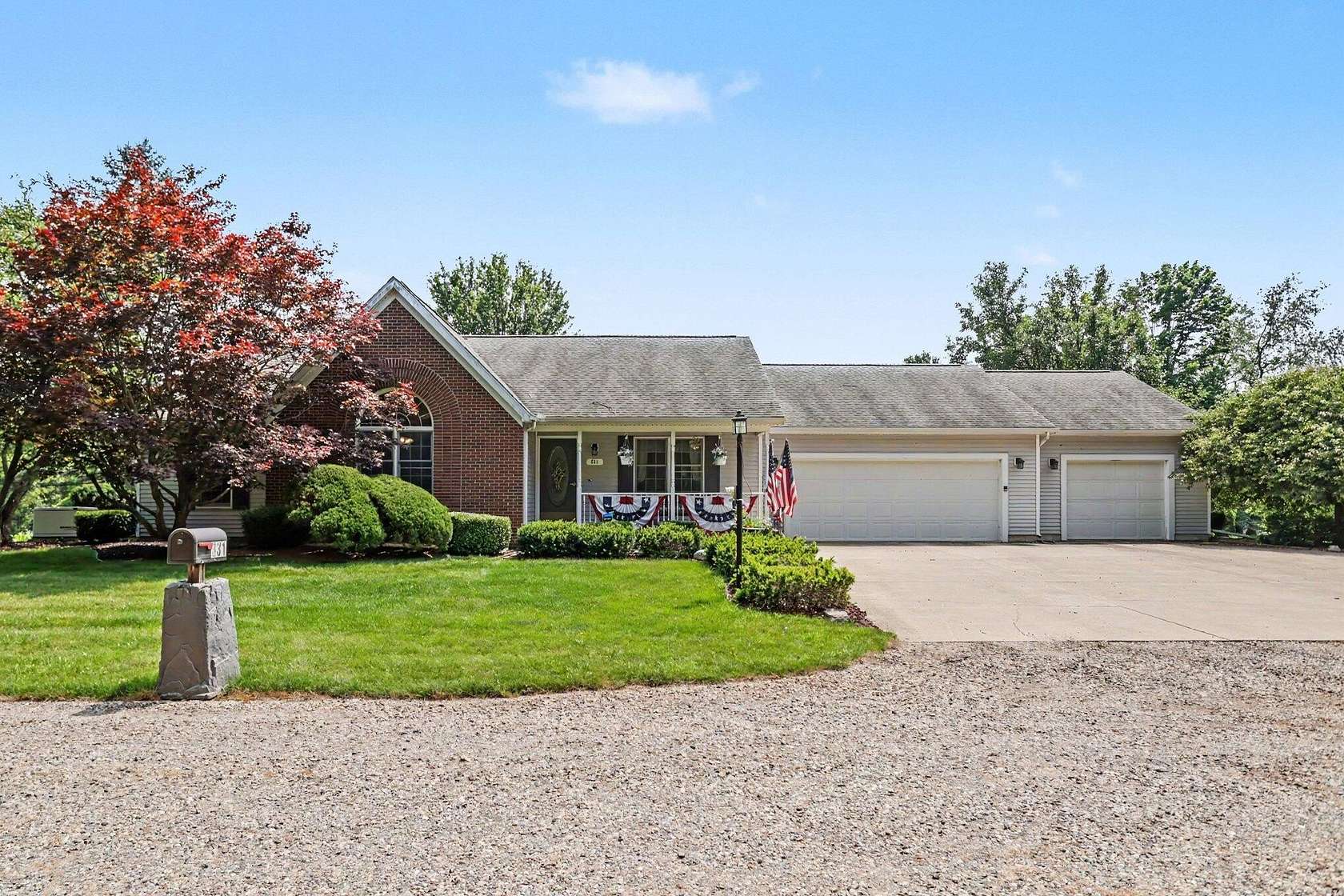 33.2 Acres of Recreational Land with Home for Sale in Coldwater, Michigan