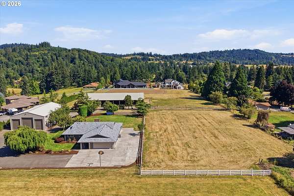 5.5 Acres of Land with Home for Sale in Damascus, Oregon