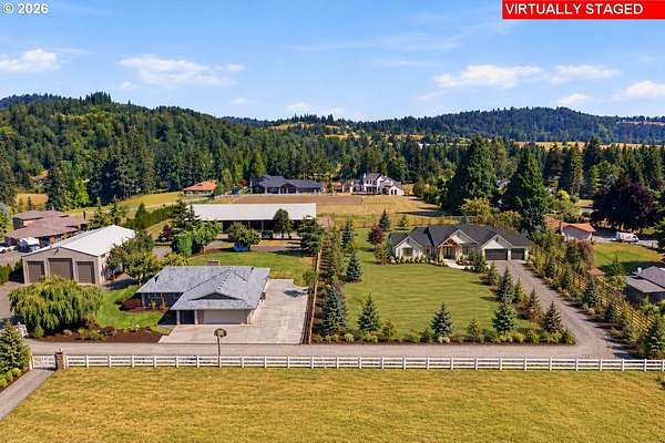 5.5 Acres of Land with Home for Sale in Damascus, Oregon