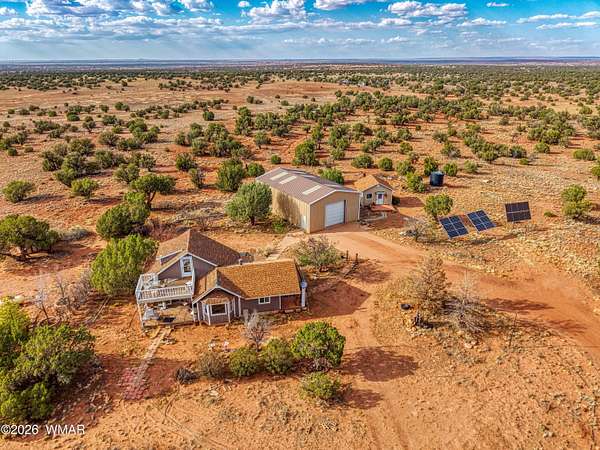 121 Acres of Recreational Land with Home for Sale in Concho, Arizona