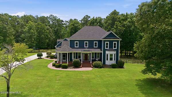 2.66 Acres of Land with Home for Sale in Pollocksville, North Carolina