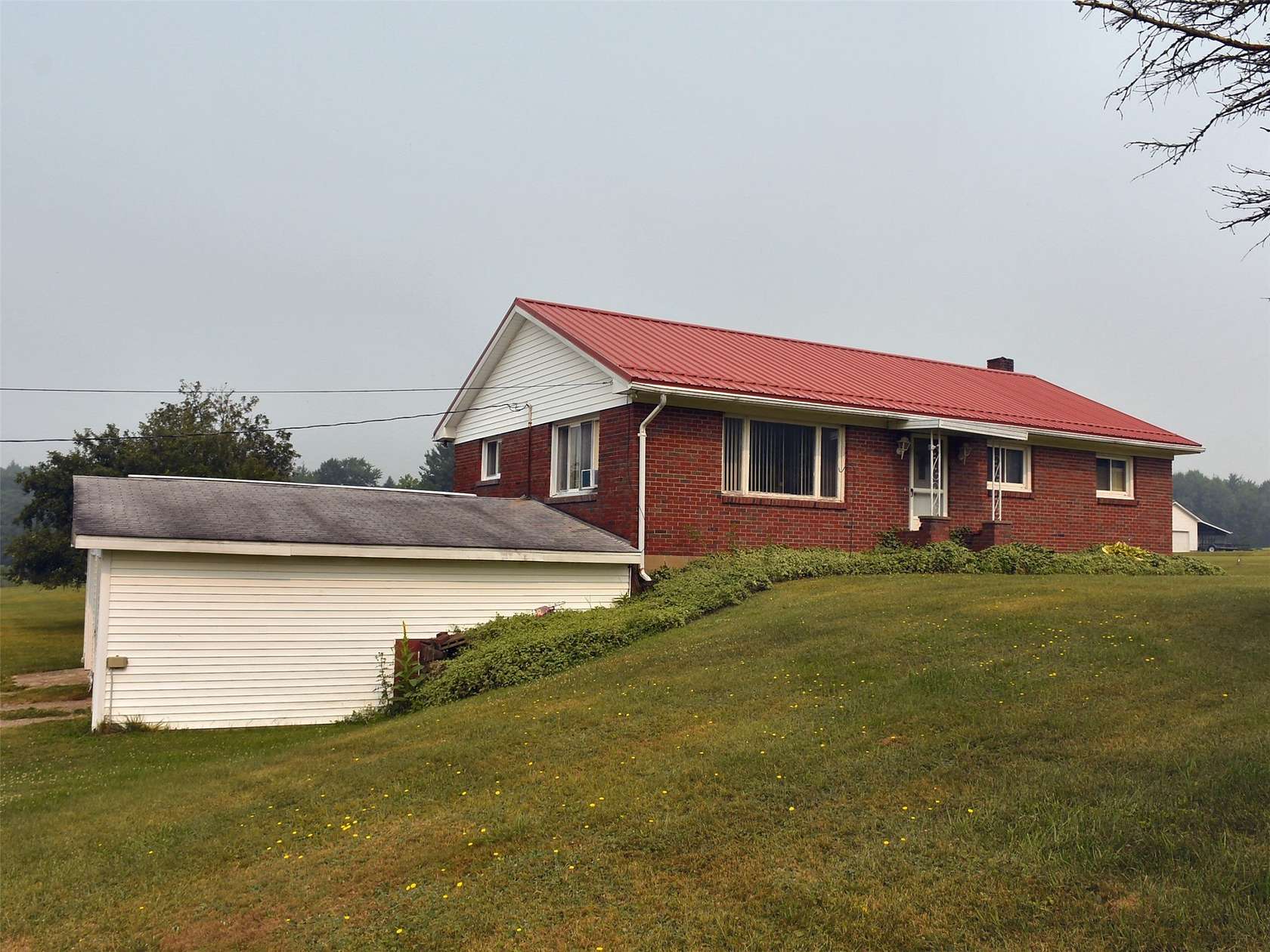 3.45 Acres of Land with Home for Sale in Townville, Pennsylvania