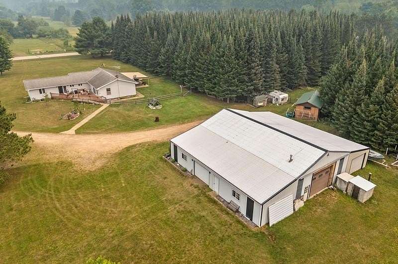 6.24 Acres of Land with Home for Sale in Mountain, Wisconsin