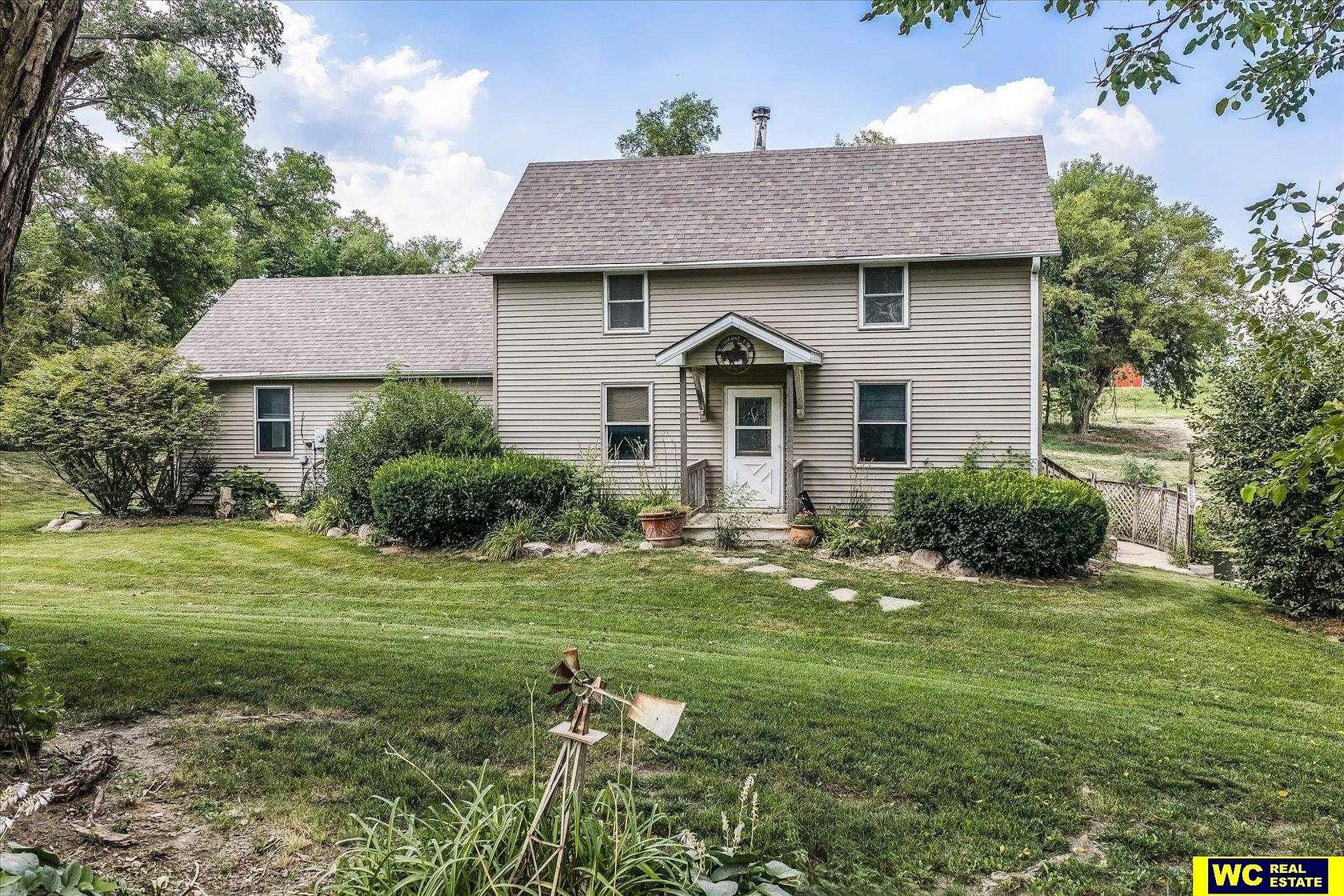 5 Acres of Land with Home for Sale in Bennington, Nebraska