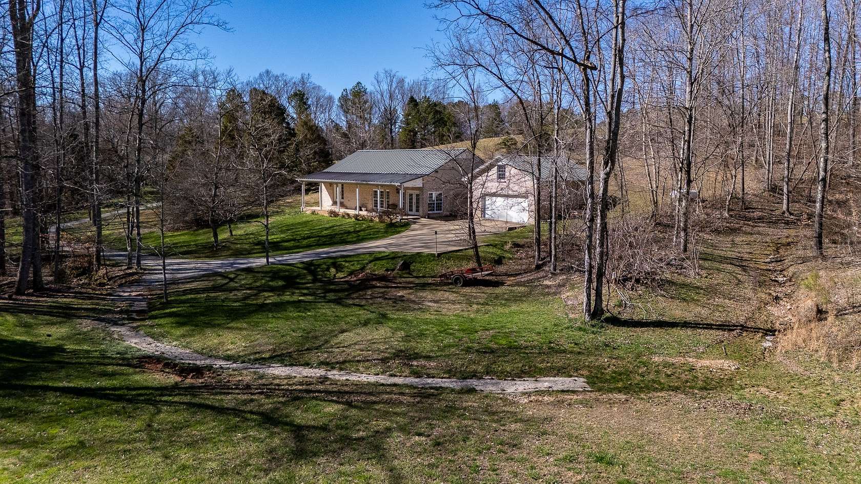 3 Acres of Land with Home for Sale in Lawrenceburg, Tennessee