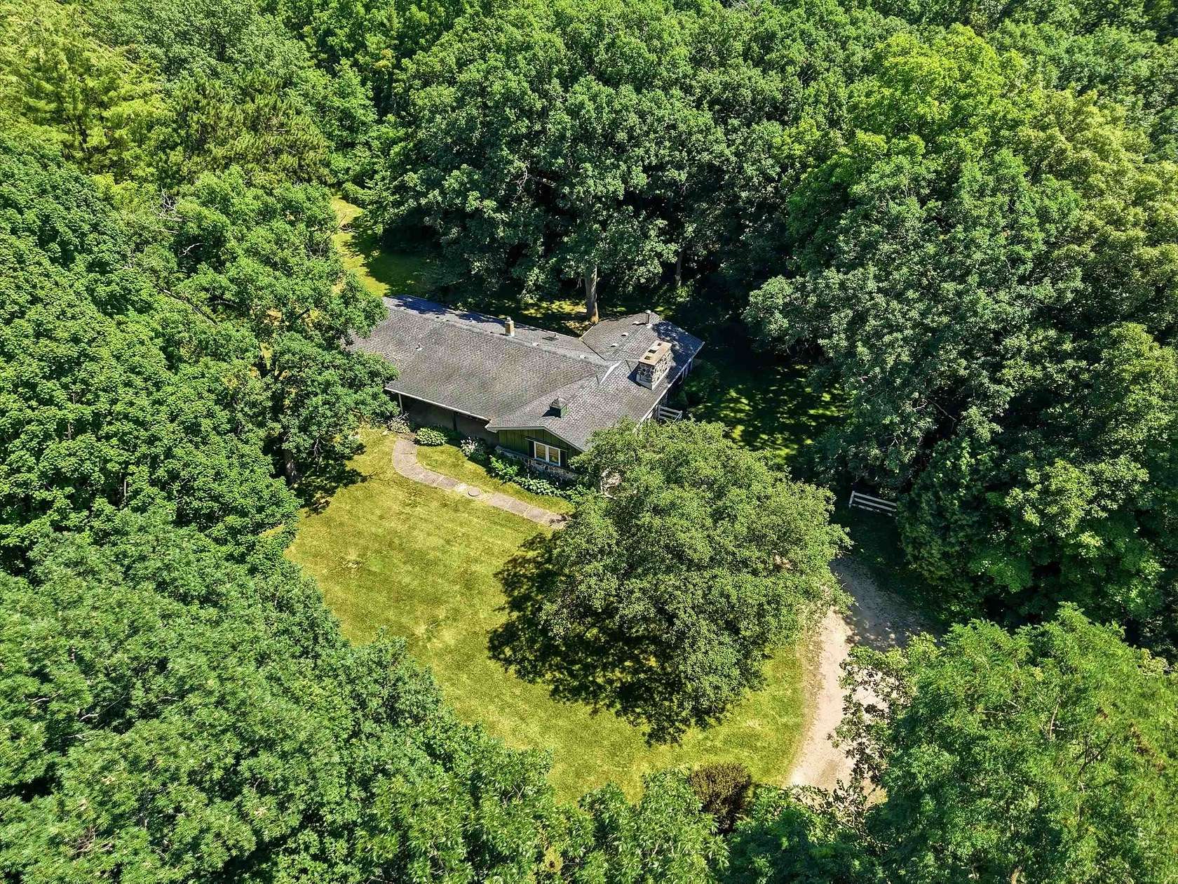 32.4 Acres of Recreational Land with Home for Sale in Stoughton, Wisconsin