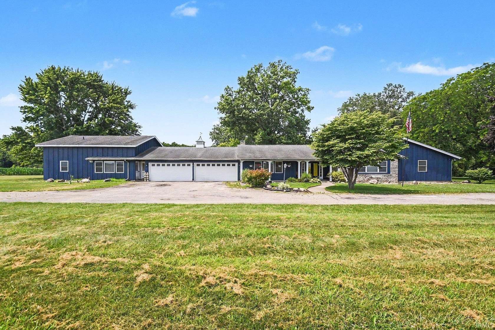 10 Acres of Land with Home for Auction in Bremen, Indiana