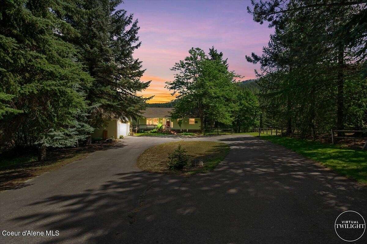 1.5 Acres of Land with Home for Sale in Dalton Gardens, Idaho
