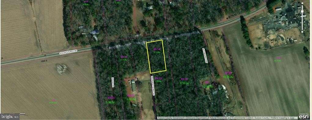1 Acre of Residential Land for Sale in Laurel, Delaware