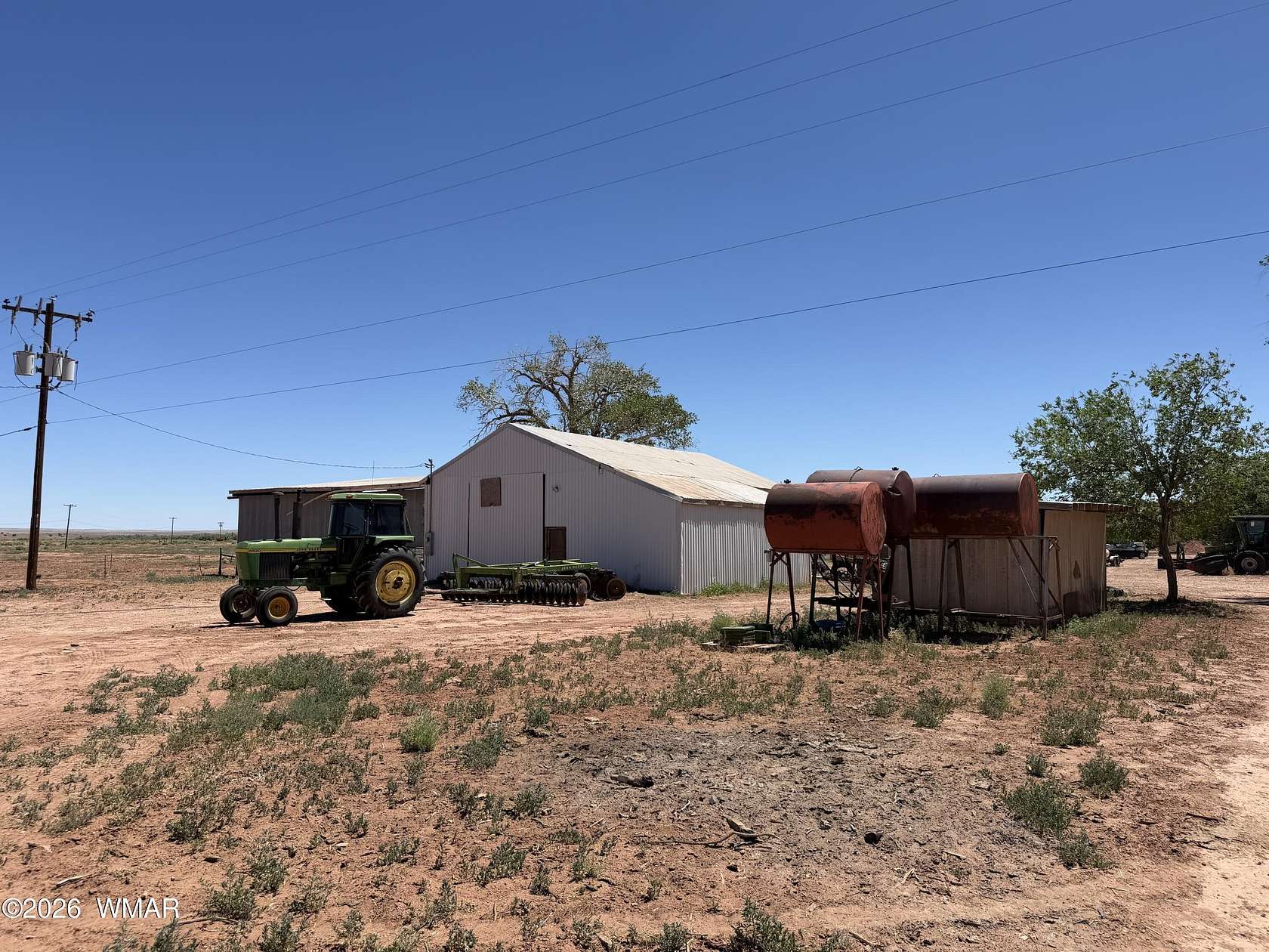 348 Acres of Agricultural Land with Home for Sale in Snowflake, Arizona