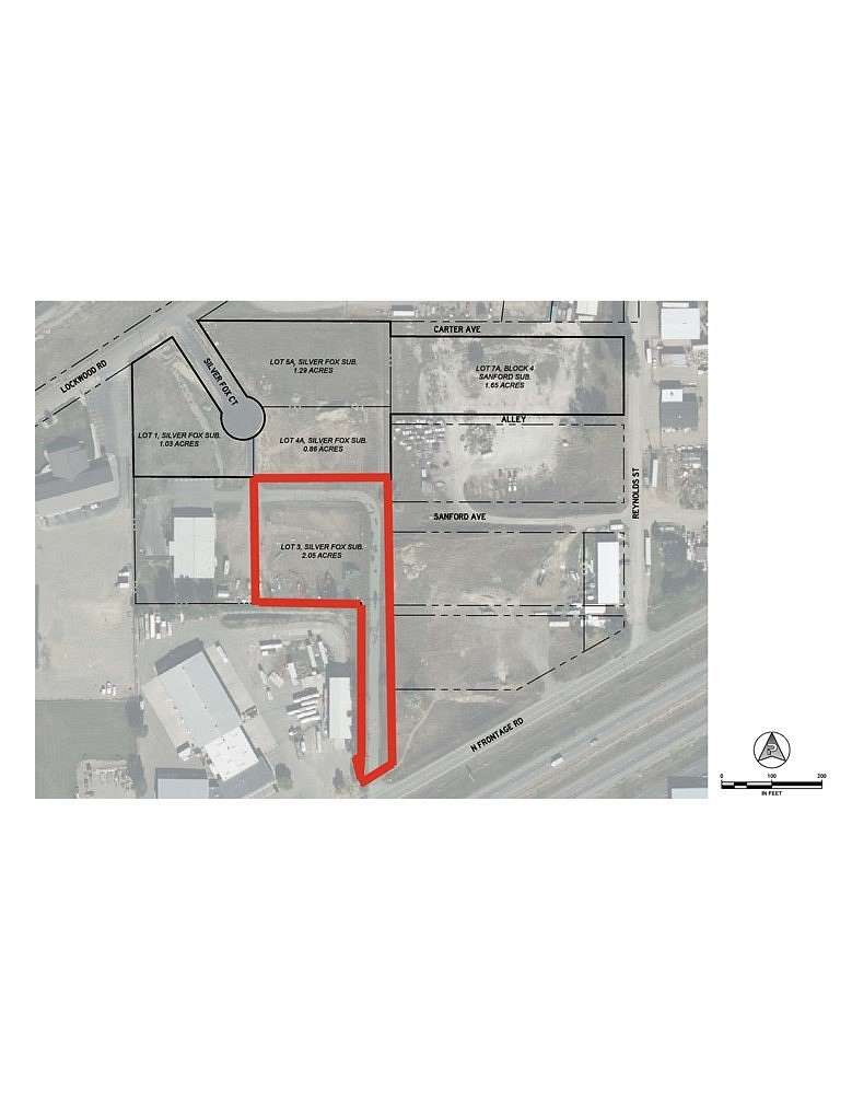 2 Acres of Commercial Land for Sale in Billings, Montana