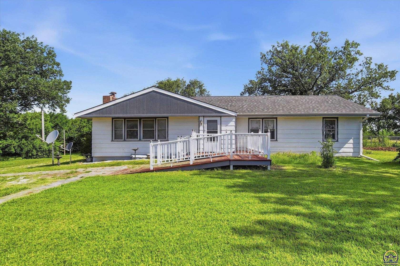 8.16 Acres of Land with Home for Sale in Harveyville, Kansas