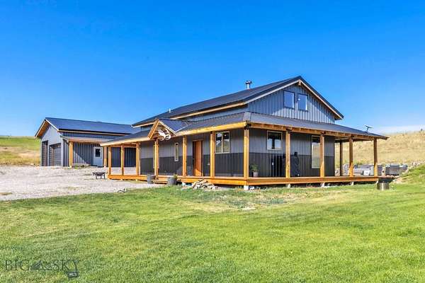 10 Acres of Land with Home for Sale in Livingston, Montana
