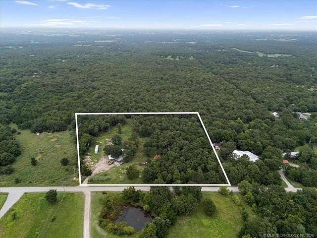 4.6 Acres of Residential Land for Sale in Mounds, Oklahoma