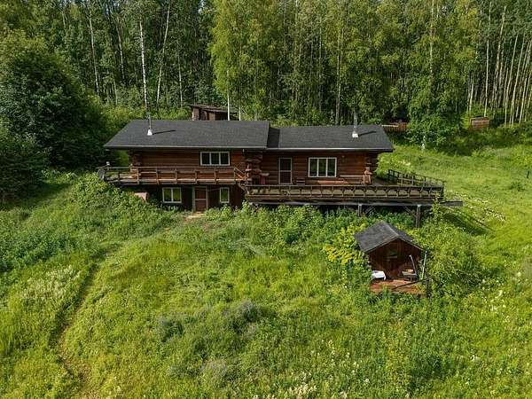 26.6 Acres of Recreational Land with Home for Sale in Fairbanks, Alaska