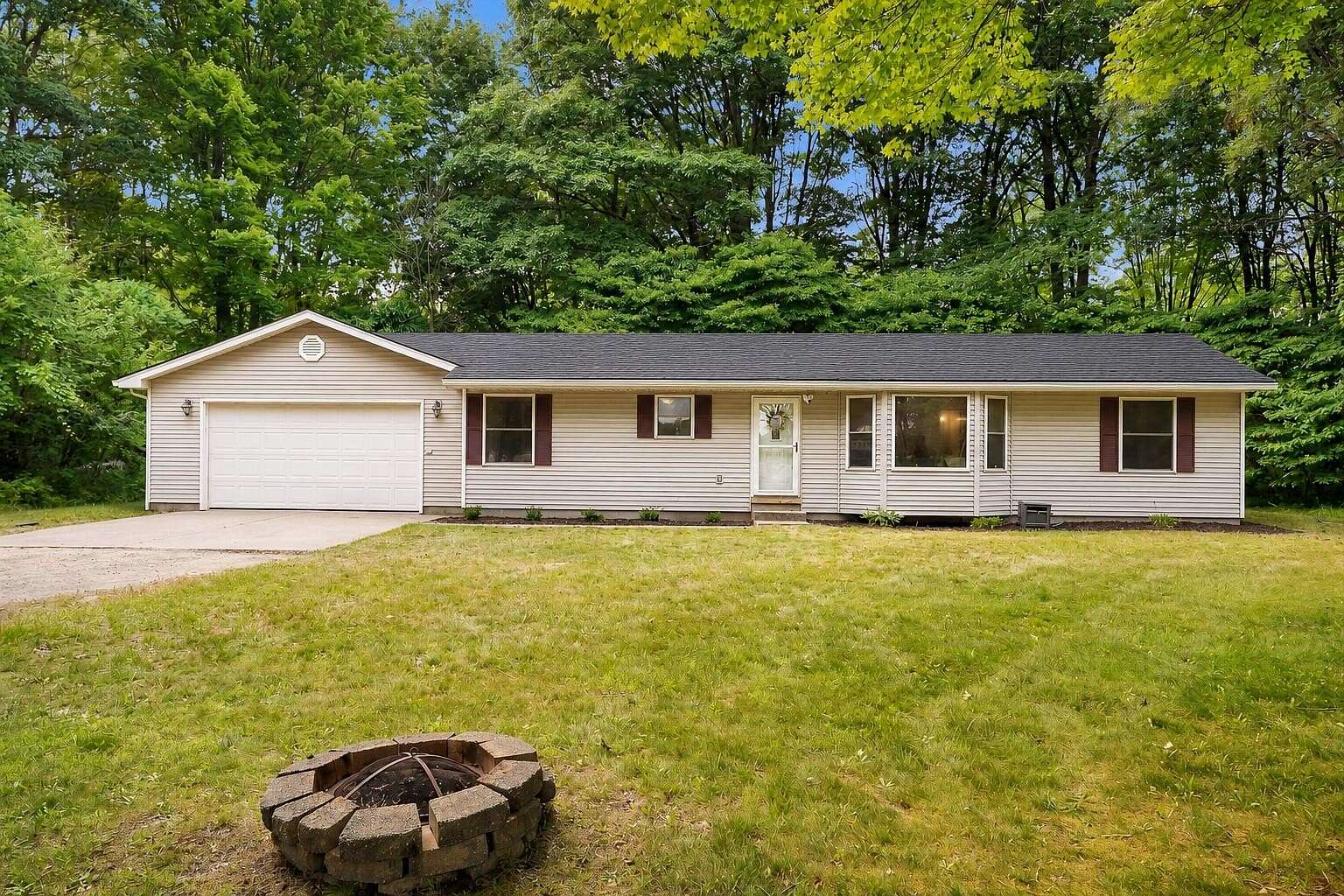 3 Acres of Land with Home for Sale in Newaygo, Michigan