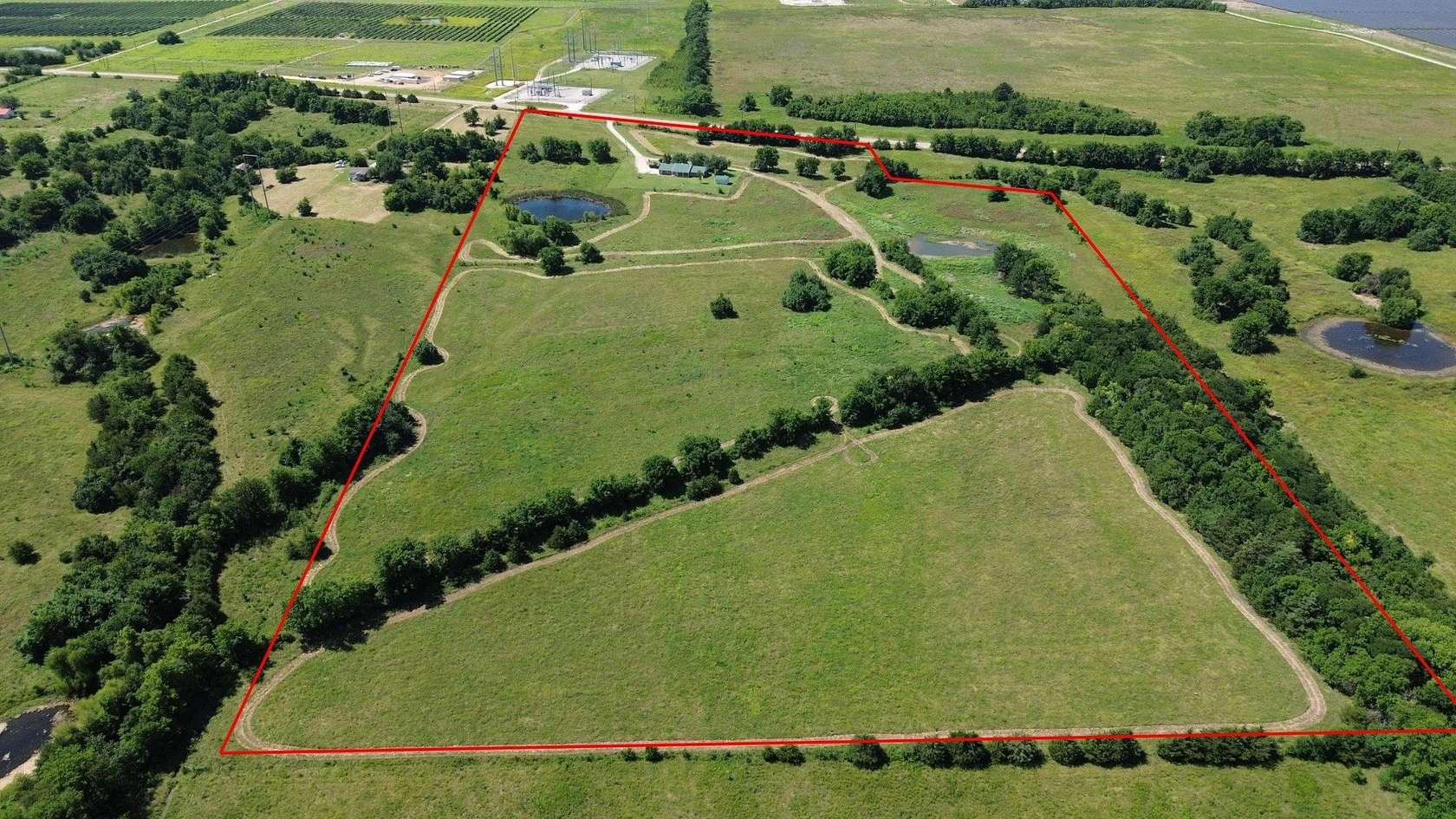 32.2 Acres of Land with Home for Sale in Cooper, Texas