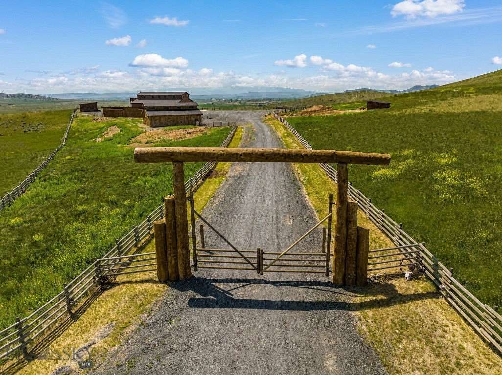 37.8 Acres of Agricultural Land with Home for Sale in Three Forks, Montana
