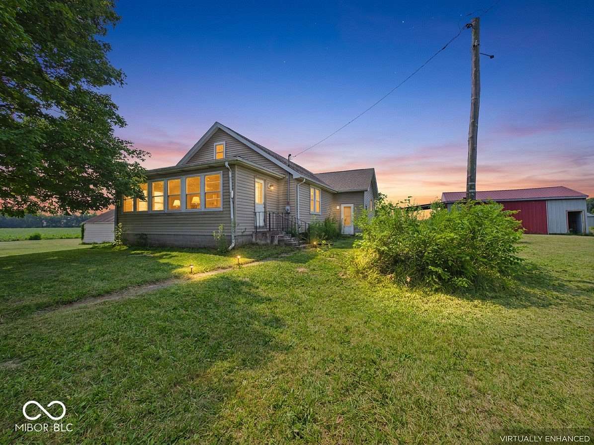 5 Acres of Land with Home for Sale in Alexandria, Indiana