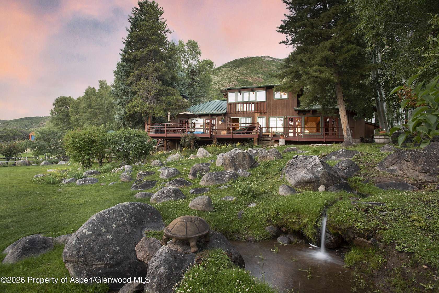 5.4 Acres of Land with Home for Lease in Aspen, Colorado
