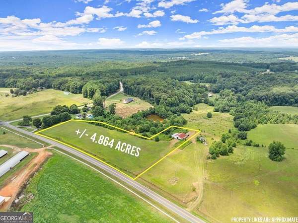 4.86 Acres of Residential Land for Sale in Danielsville, Georgia