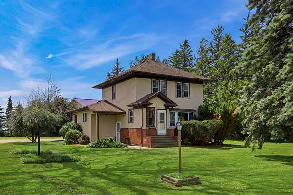 5 Acres of Land with Home for Sale in Blooming Prairie, Minnesota